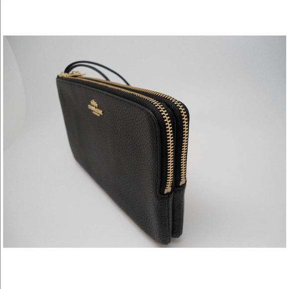 Coach Wristlet Double Zip - Picture 2 of 5